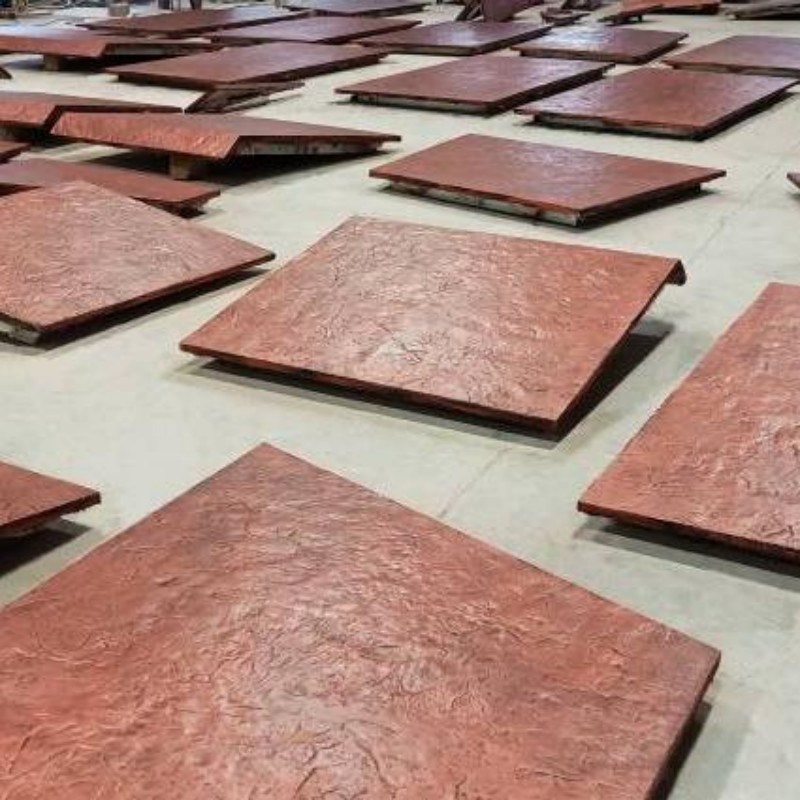 GRC декоративные панели из бетона с имитацией меди (3)