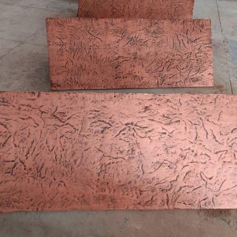 GRC декоративные панели из бетона с имитацией меди (4)