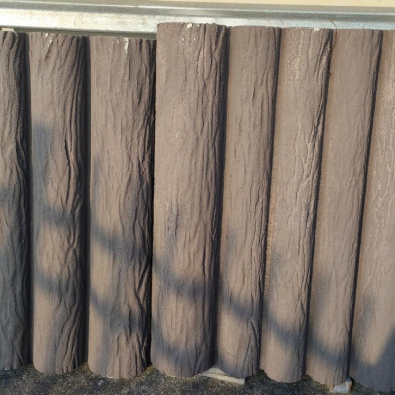 GRC панели из бетона с имитацией текстуры дерева (2)