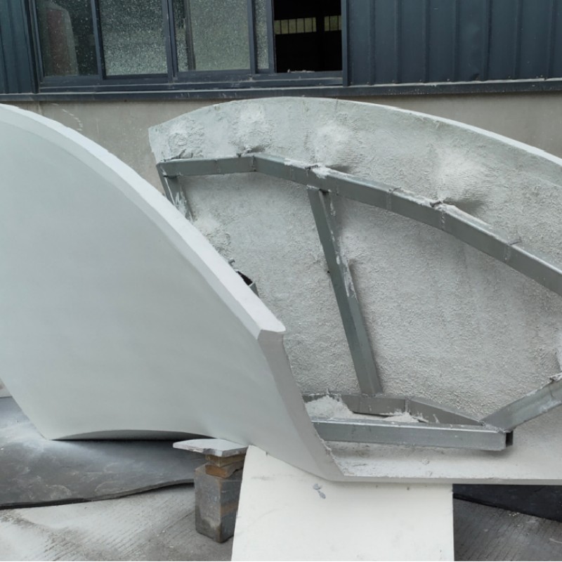 GRC сверхкрупные нестандартные панели из бетона (1)